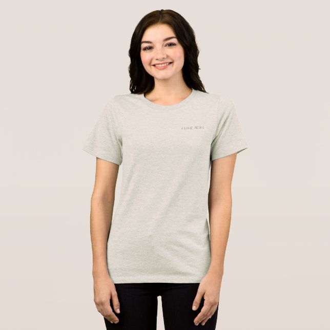 Camiseta Design de estilo feminino (Frente Completa)