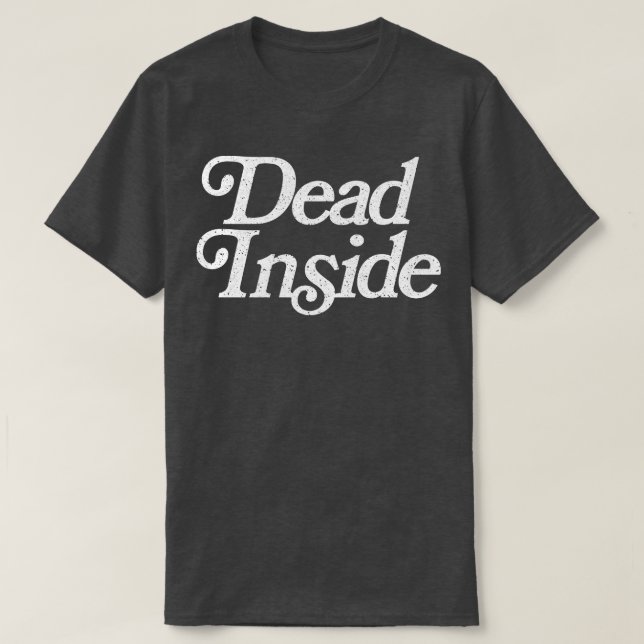 Camiseta Design de Estilo Retro Desvanecido Original do Den (Frente do Design)