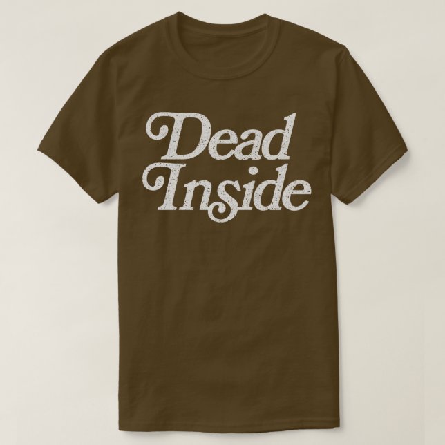 Camiseta Design de Estilo Retro Desvanecido Original do Den (Frente do Design)