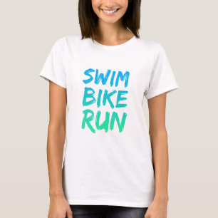 Camiseta Design de excelente de Execução de Bicicleta nat