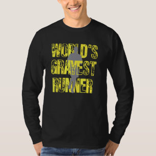 Camiseta Design De Execução De Aposentação Para Uma Árvore