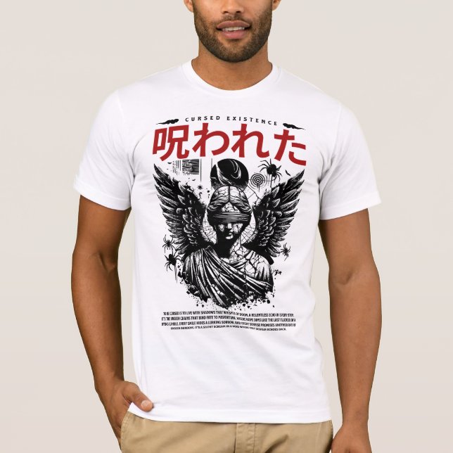 Camiseta Design de Existência Maldita (Frente)