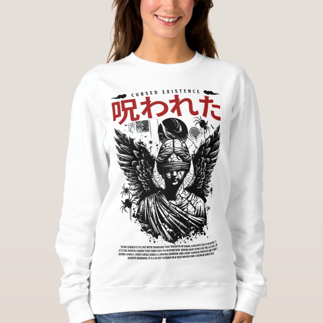 Camiseta Design de Existência Maldita (Frente)