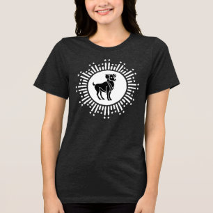 Camiseta Design de explosão estelar cósmica do signo de Ári