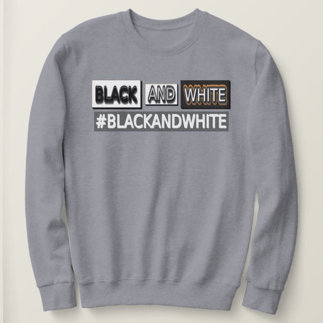 Camiseta Design de Expressão Bestial "#BLACKANDWHITE". Comp (Frente do Design)