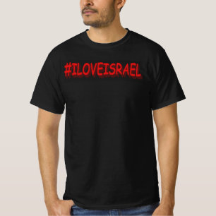 Camiseta Design de Expressão Bestial "#ILOVEISRAE". Compre