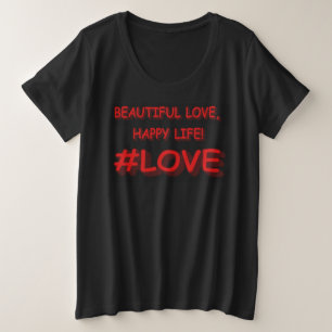 Camiseta Design de Expressão BONITA "AMOR BONITO". Compre