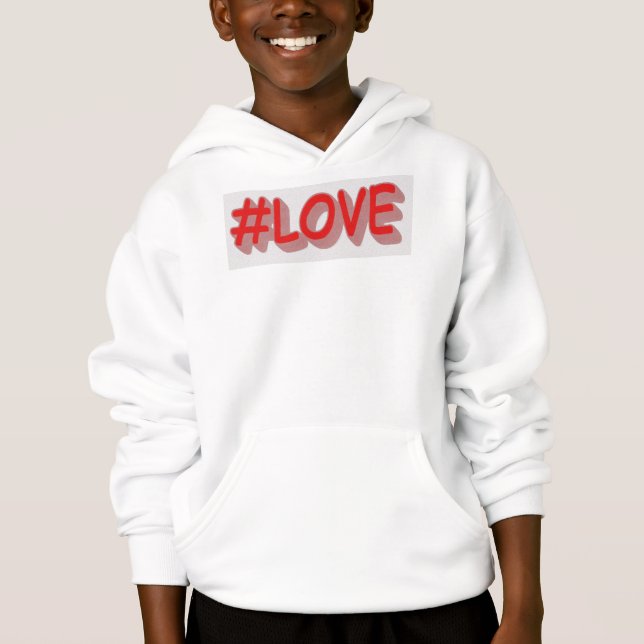 Camiseta Design de Expressão de Corte "#LOVE". Comprar Agor (Frente)