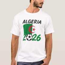 Design de Fã de Futebol da Argélia 2026 com Cresce