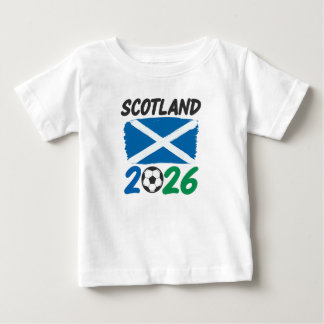 Camiseta Design de Fã de Futebol Escócia 2026 / Saltire e P