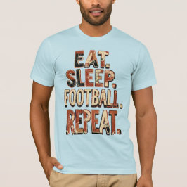 Camiseta Design de Fã de Futebol Vintage | Gráfico de Futeb