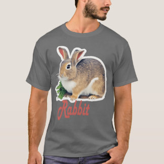 Camiseta design de família de animal coelho fofo