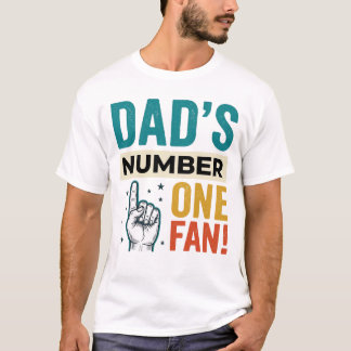 Camiseta Design de Família Vintage Número Um do Papai_1
