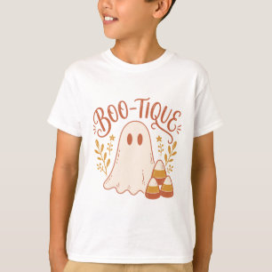 Camiseta Design de Fantasma Fofo Boo-tique