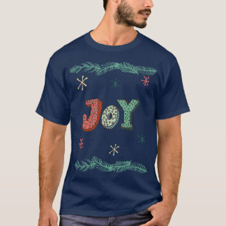 Camiseta Design de Feriado de Joy Retro