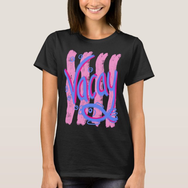 Camiseta design de férias de verão (Frente)