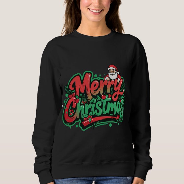 Camiseta Design de Férias Feliz Natal (Frente)