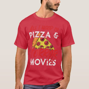 Camiseta Design de Filme de Terror de Halloween para um Ama