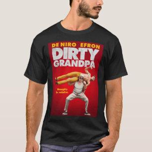 Camiseta Design de Filme do Vovô Sujo