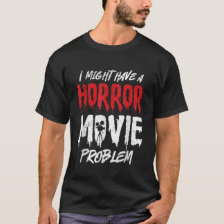 Camiseta Design de Filme Horror para um Lover de Filme Horr
