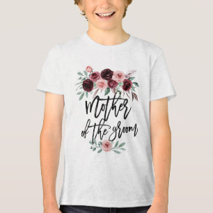 Camiseta Design de Flor De Casamento De Chá de panela Bonit