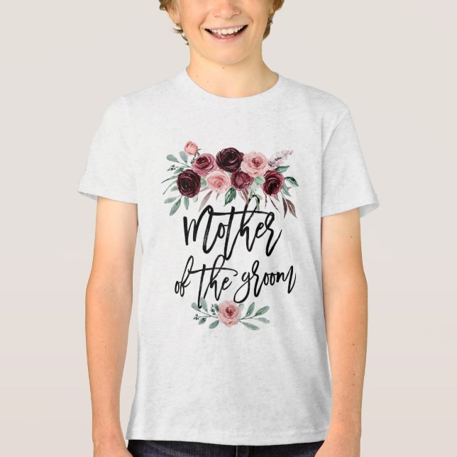 Camiseta Design de Flor De Casamento De Chá de panela Bonit (Frente)