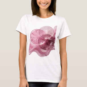 Camiseta Design de FLORES ALCOÓLICAS Prateadas da Moda