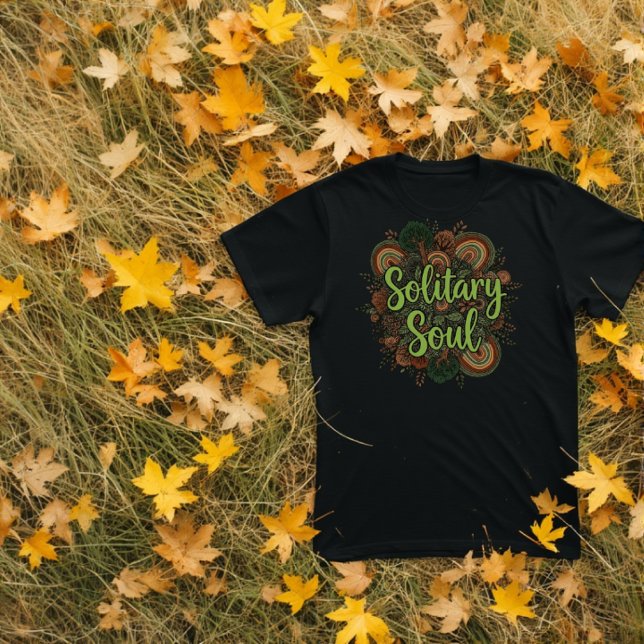 Camiseta Design de floresta e arco-íris (Forest and rainbows wilderness design T-Shirt.
A design of rainbows and forest trees and greenery.)