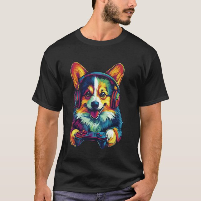 Camiseta Design de Fones de Ouvido para Amantes de Welsh Co (Frente)
