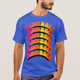 Camiseta Design de Fonte Retroativa Incorreta R