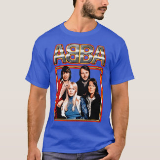 Camiseta Design de Foto do Grupo ABBA Para Amantes de Músic
