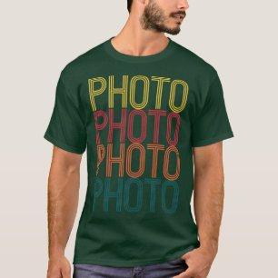Camiseta Design de Fotografia Retroativa para Fotografia Vi