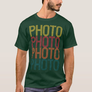 Camiseta Design de Fotografia Retroativa para Fotografia Vi