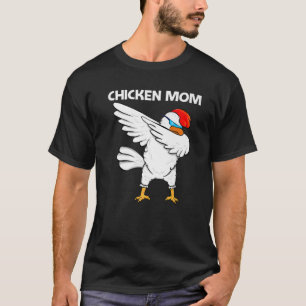 Camiseta Design De Frango legal Para As Mulheres Que Rooste