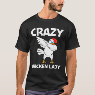 Camiseta Design de Frango legal Para Mulheres Mãe Galo B