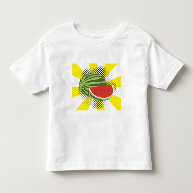 Camiseta Design de Fruta de melancia (Frente)