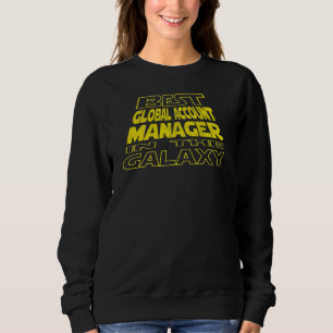 Camiseta Design de Fundo do Espaço do Gerenciador de Contas