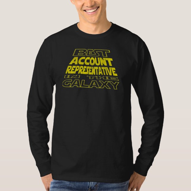Camiseta Design de Fundo do Espaço Representativo da Conta (Frente)