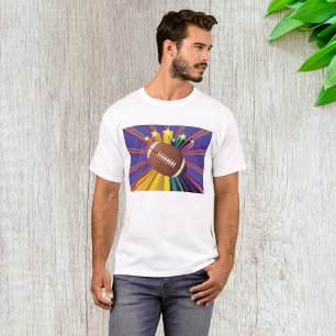 Camiseta Design de futebol com arte de fã desportiva vibran