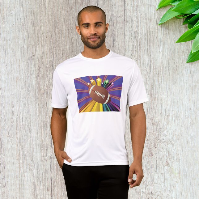 Camiseta Design de futebol com arte de fã desportiva vibran (Criador carregado)