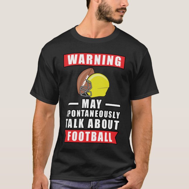 Camiseta Design de Futebol Divertido (Frente)