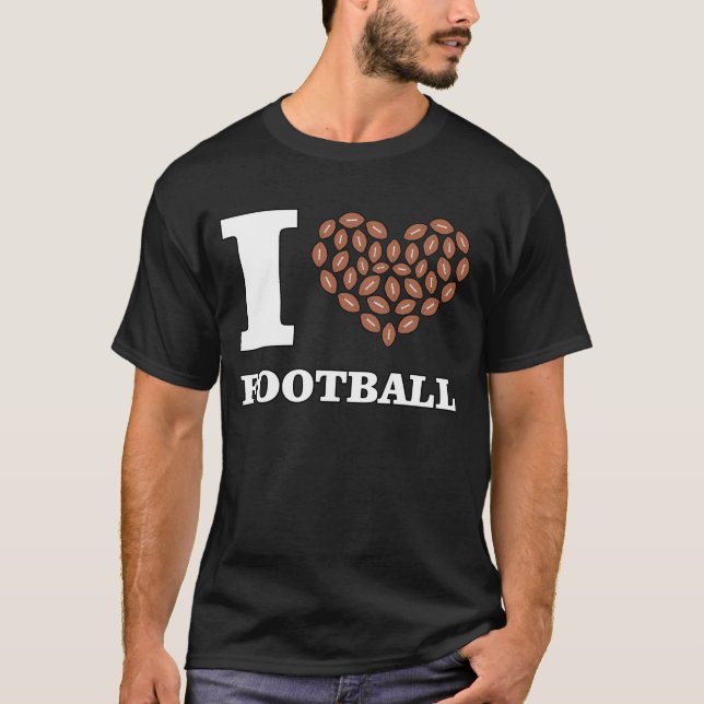 Camiseta Design de Futebol Divertido (Frente)