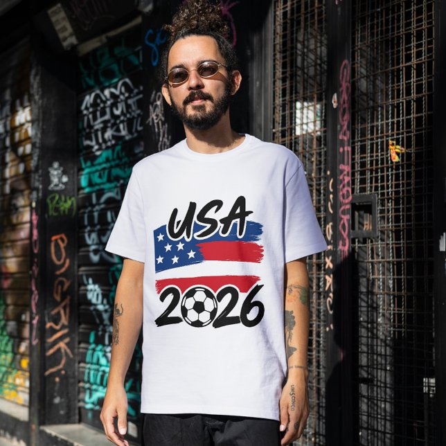 Camiseta Design de Futebol EUA 2026 (Criador carregado)