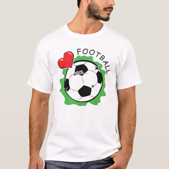 Camiseta Design de futebol / futebol (Frente)