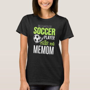 Camiseta Design de Futebol Meu Jogador Favorito Me Liga