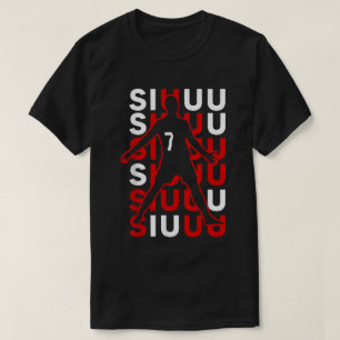 Camiseta Design de futebol Siuu   Engraçado Futebol Fan Art