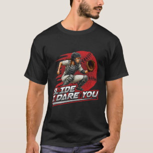 Camiseta Design de Garota Forte Deslize do Catcher Softll E