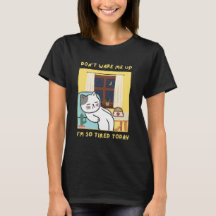 Camiseta design de gato engraçado para crianças - Trendy de