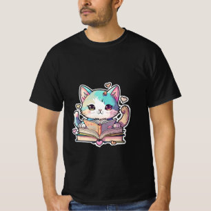 Camiseta design de gato fofo