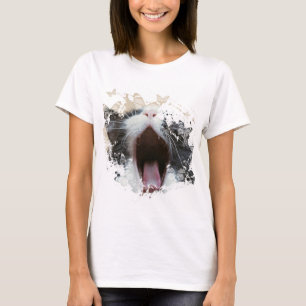 Camiseta Design de Gato Gato